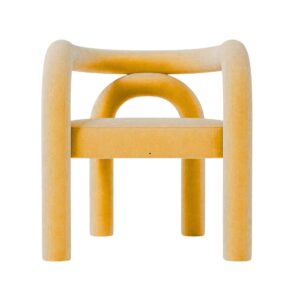 Smooth-Edged Accent Chair
