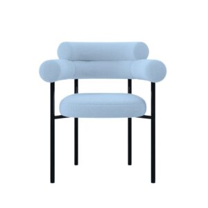 white dining chair