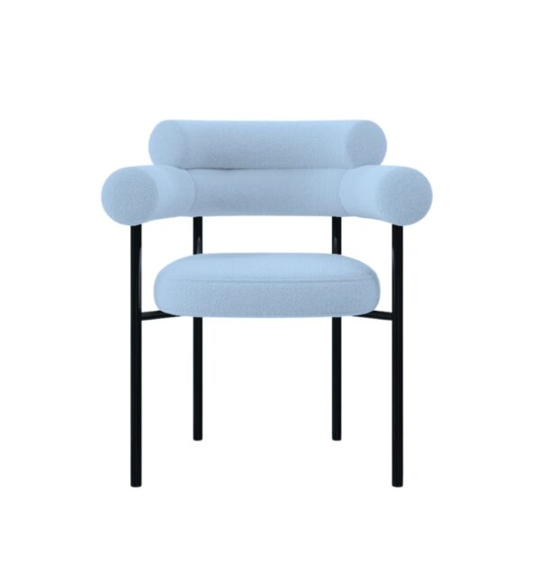white dining chair